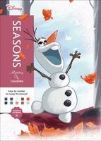 Disney - Disney Mystery Coloring: Seasons: A Color by Number Book, Häftad