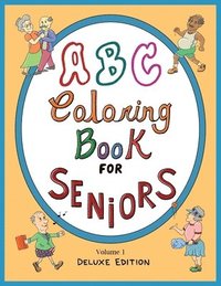 bokomslag ABC Coloring Book For Seniors