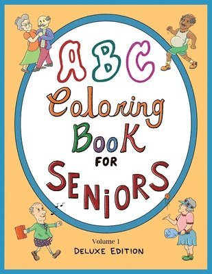 ABC Coloring Book For Seniors 1