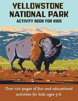 bokomslag Yellowstone National Park Activity Book for Kids 3-6