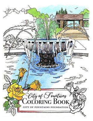 bokomslag City of Fountains Coloring Book