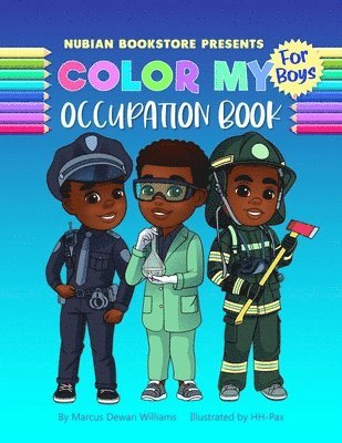 bokomslag Nubian Bookstore Presents Color My Occupation Book For Boys