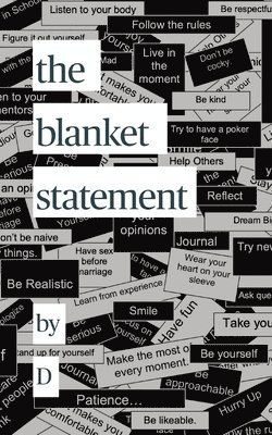 The blanket statement 1