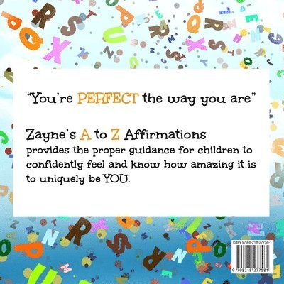 Destinee Colvin - Zayne's A To Z Affirmations, Häftad