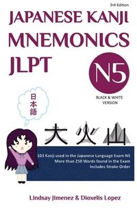 bokomslag Japanese Kanji Mnemonics Jlpt N5
