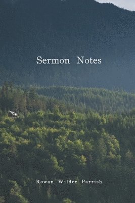 Sermon Notes 1