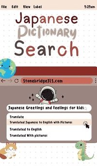 bokomslag Japanese Pictionary Search