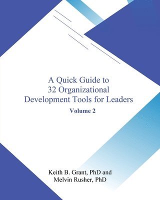 bokomslag Quick Guide to 32 Organizational Development Tools for Leaders