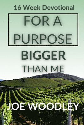 bokomslag For A Purpose Bigger Than Me