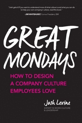 Josh Levine - Great Mondays, Häftad