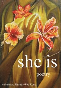 bokomslag "she is" poetry
