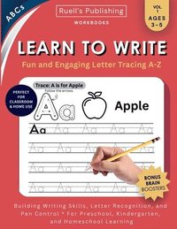 bokomslag Learn to Write Workbook
