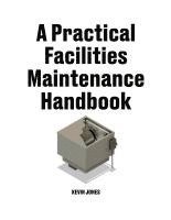 Kevin Jones - Practical Facilities Maintenance Handbook, Häftad