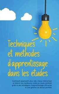 bokomslag Techniques et méthodes d'apprentissage dans les études