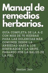 bokomslag Manual de remedios herbarios