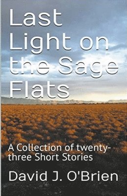 David J O'Brien - Last Light on the Sage Flats, Häftad