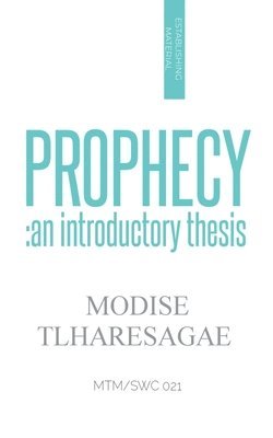 bokomslag Prophecy