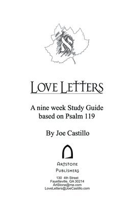 bokomslag Love Letters Study Guide