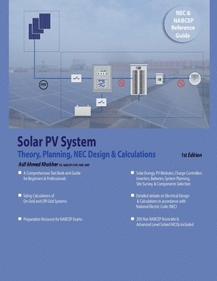 bokomslag Solar PV System Theory, Planning, NEC Design & Calculations