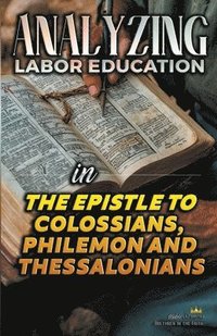 bokomslag Analyzing Labor Education in the Epistles to Colossians, Philemon and Thessalonians