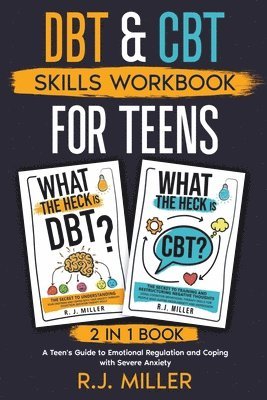 DBT & CBT Skills Workbook Bundle for Teens (2 in 1 book) 1