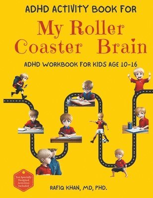 bokomslag ADHD Activity Book For My Roller Coaster Brain