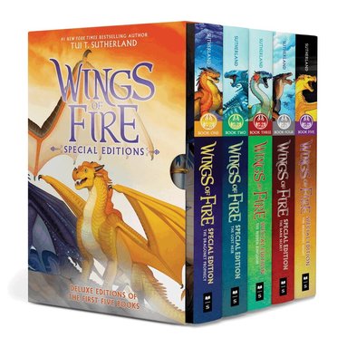Tui T. Sutherland - Wings of Fire 1-5 Special Edition Boxset, Häftad