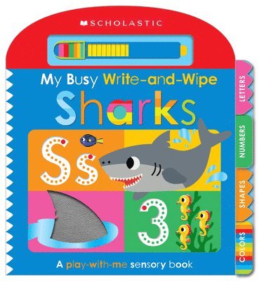 bokomslag My Busy Write-And-Wipe: Sharks (Scholastic Early Learners)