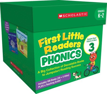 First Little Readers: Phonics Set 3 / Variant Vowels & More (Multiple-Copy Set): A Big Collection of Decodable Books for Beginning Readers