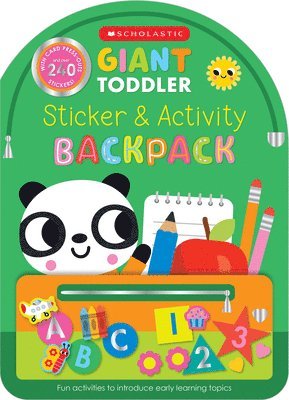 bokomslag Giant Toddler: Sticker & Activity Backpack (Scholastic Early Learners)