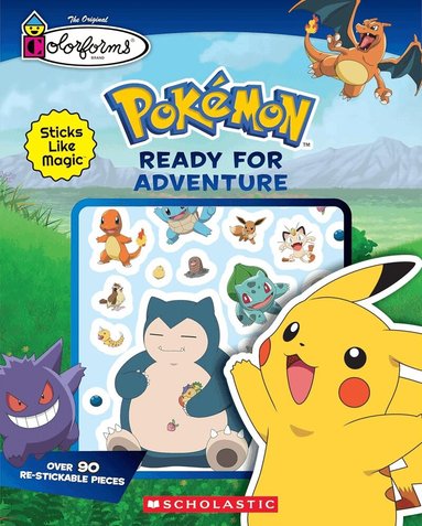 Scholastic Inc. - Pokémon Ready for Adventure Colorforms, Häftad