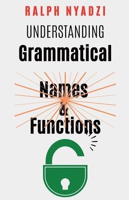 bokomslag Understanding Grammatical Names and Functions