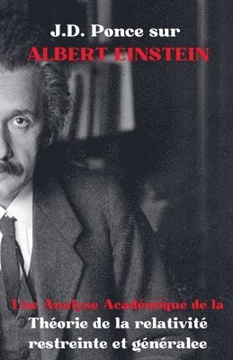 bokomslag J.D. Ponce sur Albert Einstein