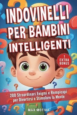 bokomslag Indovinelli per Bambini Intelligenti