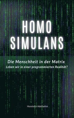 bokomslag Homo Simulans: Die Menschheit in der Matrix - Leben wir in einer programmierten Realität?