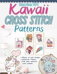 bokomslag More than 101 Kawaii Cross Stitch Patterns