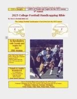 bokomslag 2025 College Football Handicapping Bible