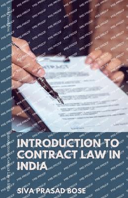 bokomslag Introduction to Contract Law in India