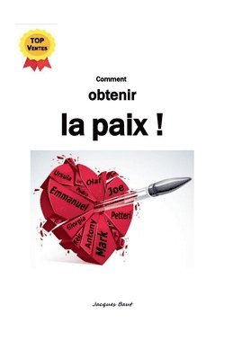 bokomslag Comment obtenir la paix !