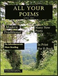 bokomslag All Your Poems April 2025