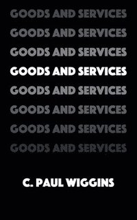 bokomslag Goods and Services