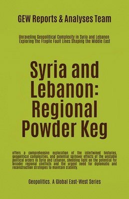 bokomslag Syria and Lebanon