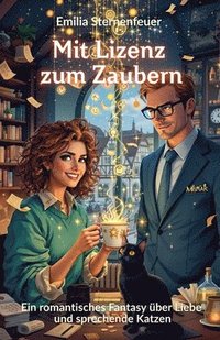 bokomslag Mit Lizenz zum Zaubern: Ein romantisches Fantasy über Liebe und sprechende Katzen