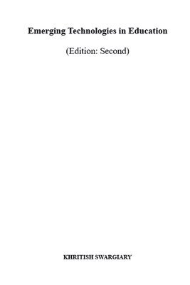 Emerging Technologies in Education (Edition