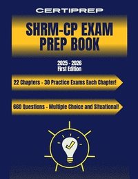 bokomslag CertiPrep - SHRM-CP Prep Book 2025-2026 First Edition