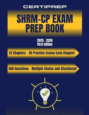 bokomslag CertiPrep - SHRM-CP Prep Book 2025-2026 First Edition