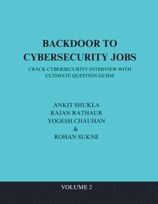 bokomslag Backdoor To Cybersecurity Jobs