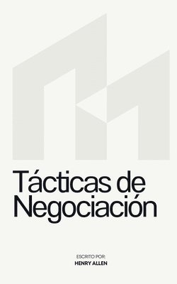 bokomslag Tácticas de Negociación