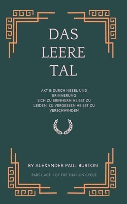 Das Leere Tal: Akt II: Durch Nebel und Erinnerung Sich zu erinnern heißt zu leiden; zu vergessen heißt zu verschwinden 1