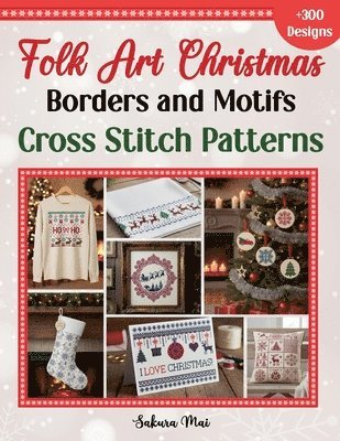 Folk Art Christmas Borders and Motifs Cross Stitch Patterns